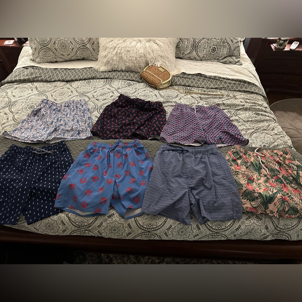 Class Club Boys Swim Trunks Assorted prints size 14/16 (large).